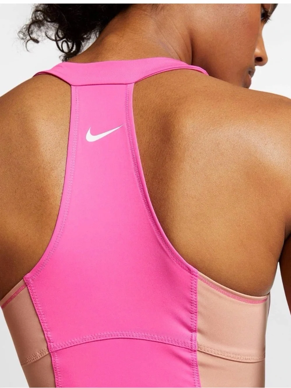 Nike Hot Pink Performance Cropped Tank